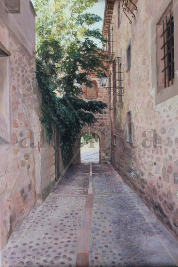 "Sigüenza" Oil Canvas Landscaping