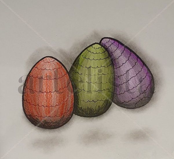 Huevos de Pascua Lápiz