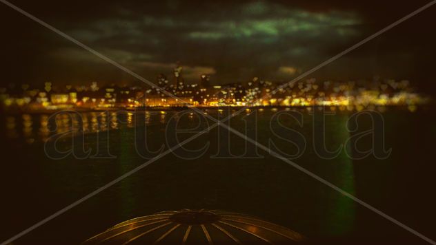 Coruña by night