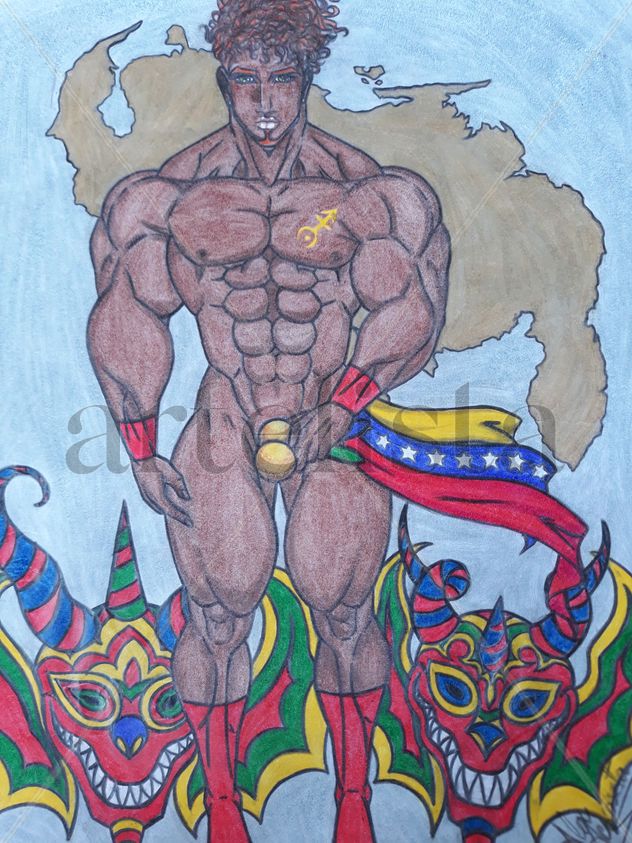 Jordan Flores. Diablo danzante de Yare ( Venezuela)