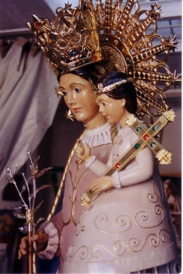 Virgen de los Desamparados Mixed Figurative