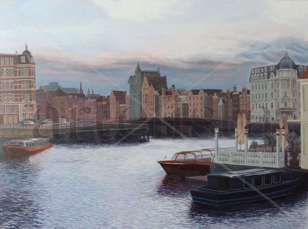 "Amsterdam" Oil Canvas Landscaping