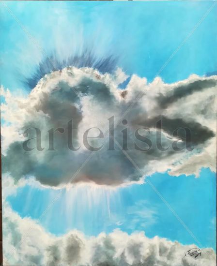 La nube Oil Canvas Landscaping