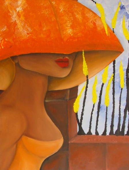 Cimarrona detras...