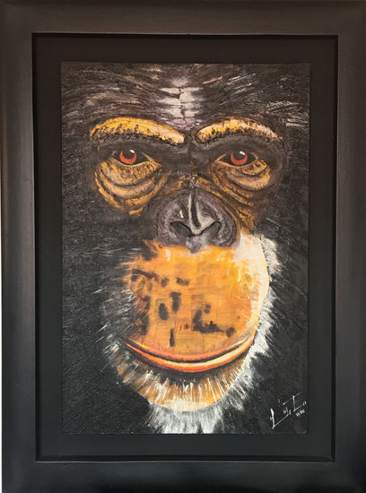 Chimpancé Acrylic Panel Animals