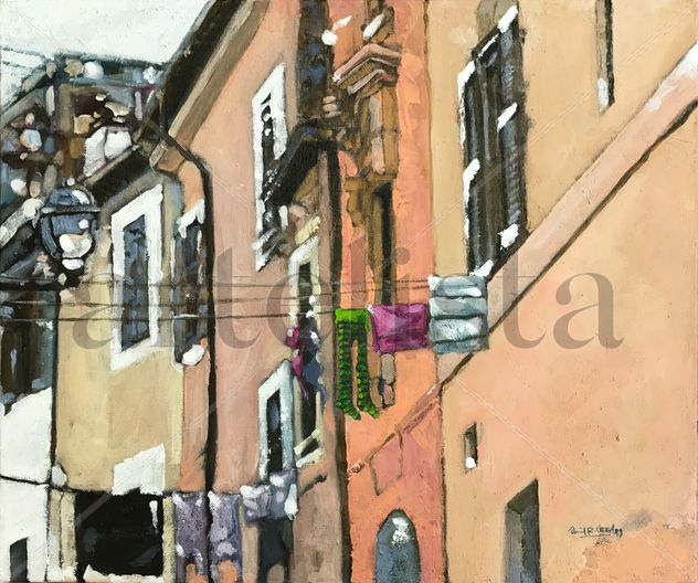 Tendederos en el Trastevere