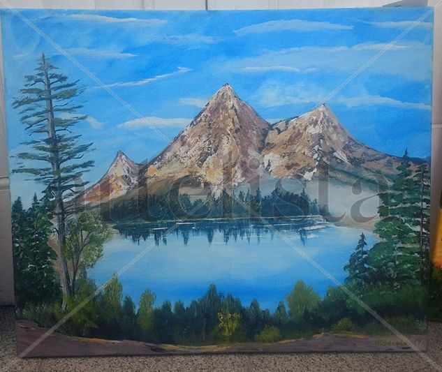 Sueño Cordillerano Acrylic Canvas Landscaping