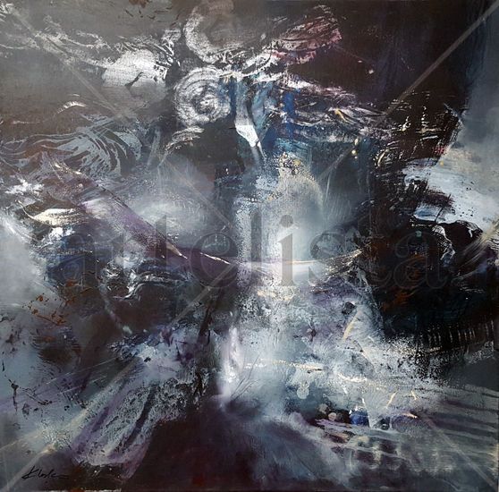 ABOUT DIVINITY CREATION DIVINE DARK BEAUTY DARKSCAPE BY O KLOSKA Acrylic Canvas Landscaping