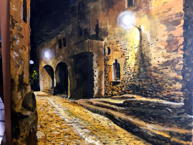 Peratallada 2 Acrylic Canvas Landscaping