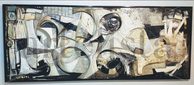 "HOMENAJE A PICASSO,GUERNICA 3D" Acrylic Others Others