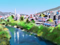 Mostar desde el Puente Viejo