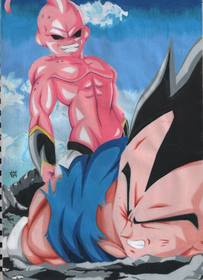 La caida de Vegeta Pencil