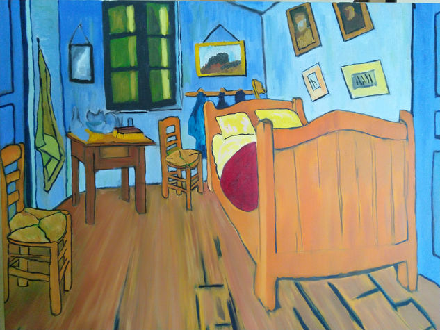 El dormitorio en Arles Oil Canvas Others
