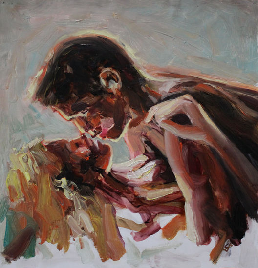 Lovers Oil Canvas Others