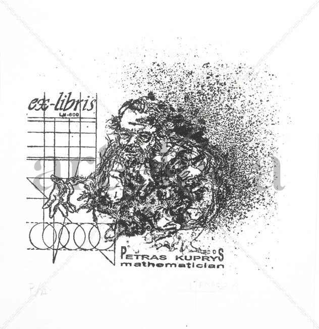 EXLIBRIS PETRAS KUPRIYS