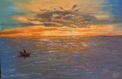 Sunset in Cádiz