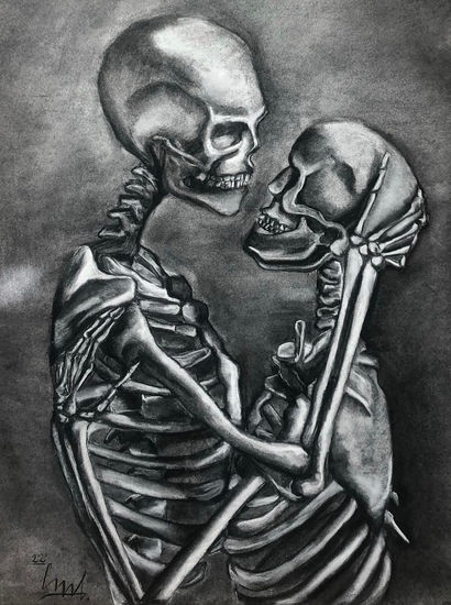 Los amantes Charcoal