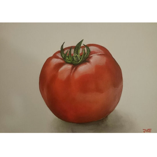 Tomate colorao Acrylic Panel Still Life Paintings