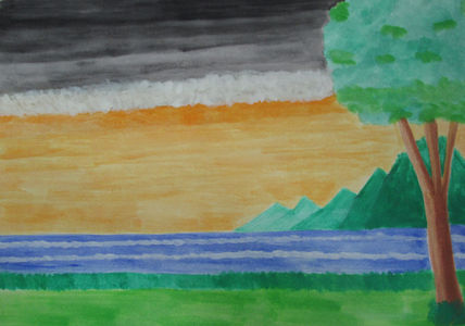 Paisaje nublado