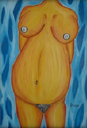 EMBARAZADA Oil Canvas Nude Paintings