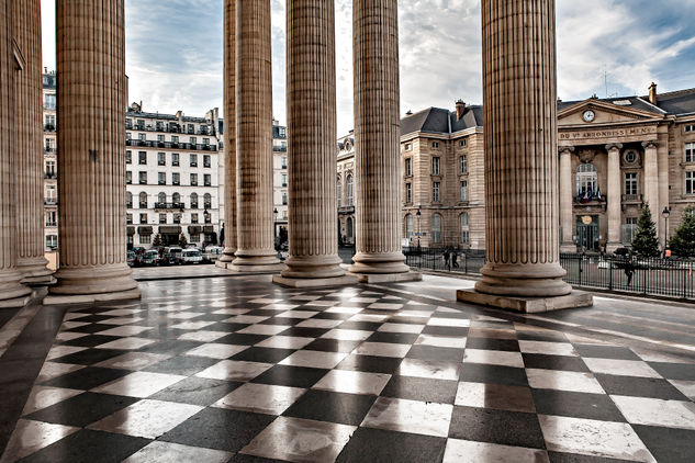 Le Panthéon, Paris Architecture and Interiorism Color (Digital)