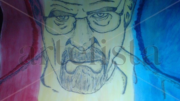 Breaking Bad abstracto Mixed Media