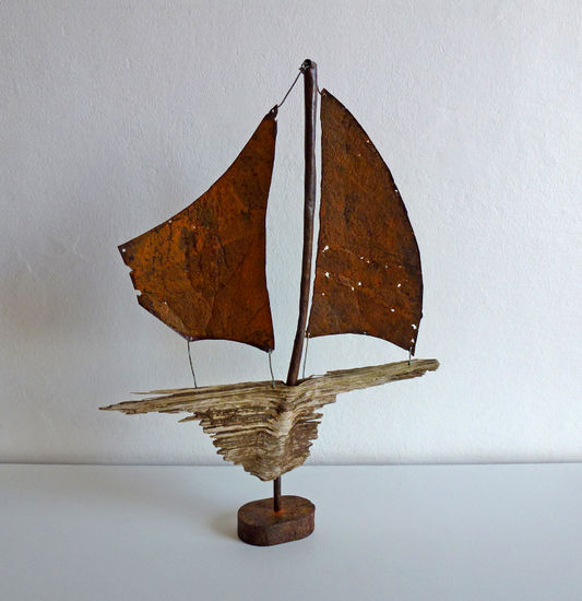 Velero, barco Iron Figurative