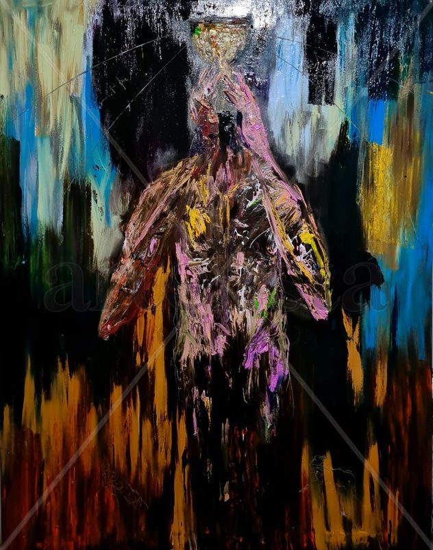 Fuerza del caliz.- 120x150cm.