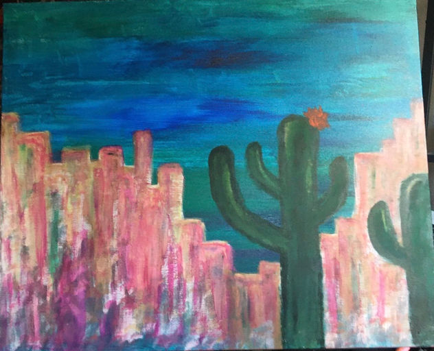 CACTUS EN FLOR