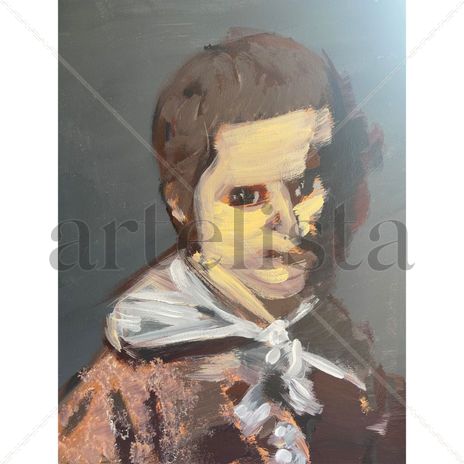 Retrato con máscara