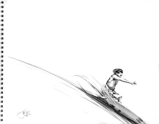 Ocean Rider #57, Andy Irons Pencil