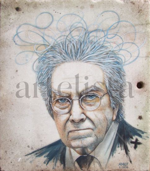 ANTONI TÀPIES Oil Others Portrait