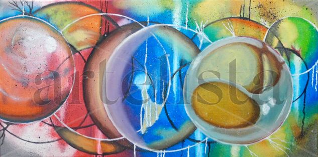 Spheres Oil Canvas Landscaping