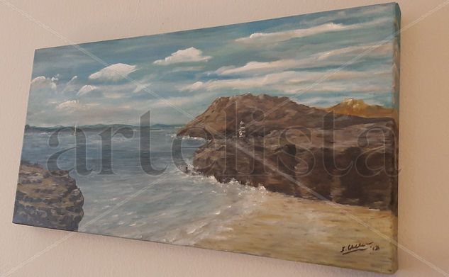 playa reservada Oil Canvas Marine Painting