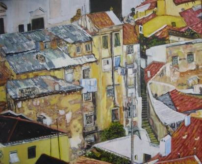 Lisboa Antigua Oil Canvas Landscaping