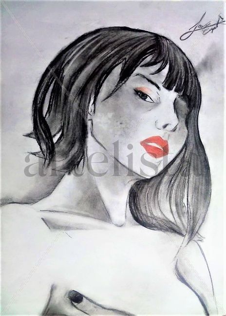 Labios naranja