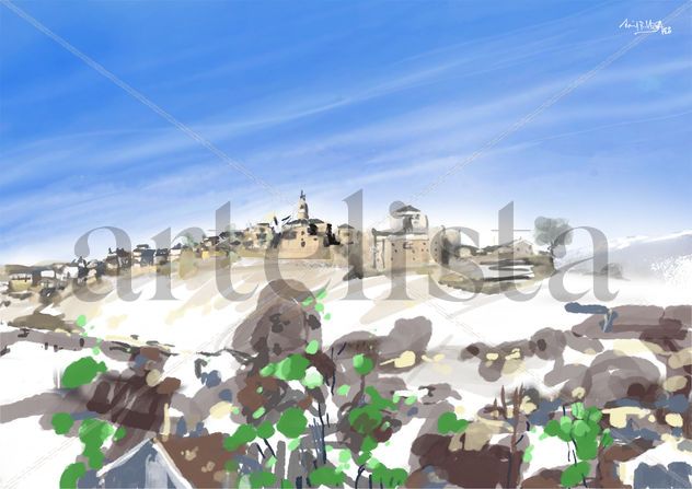 Puebla desde el Parador