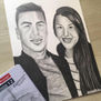 Retrato pareja personalizado
