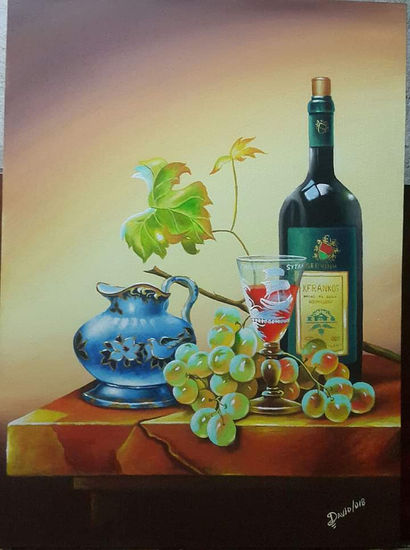 Bodegon clasico Acrylic Canvas Still Life Paintings