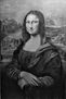 Monalisa in black & white