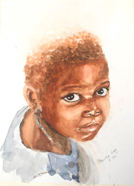 Niña de benin