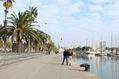 Paseando por el puerto de Barcelona