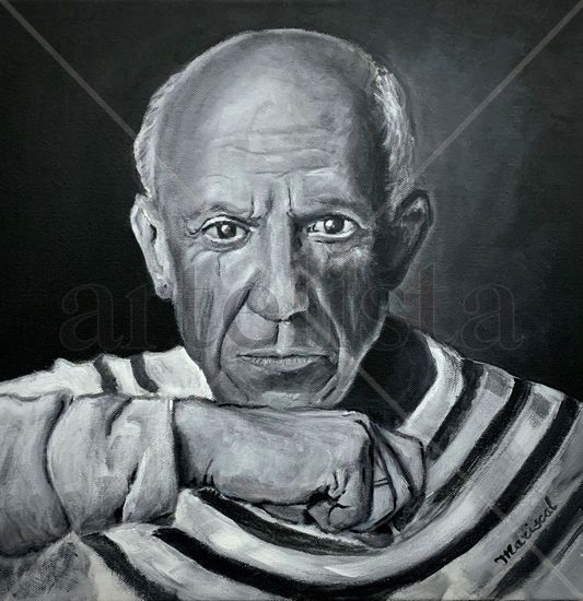 Picasso Acrílico Lienzo Retrato