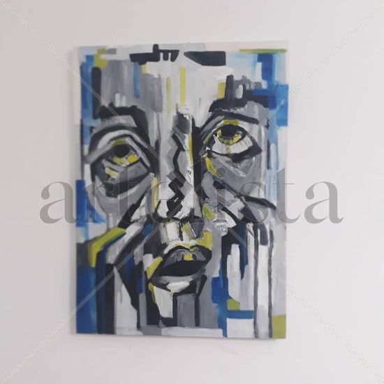 El drama Oil Canvas Figure Painting