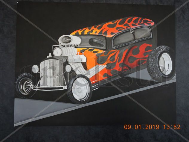 Fuego en la calle