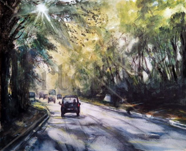 La Carretera Watercolour Paper Landscaping