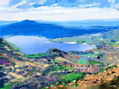 Lago de Sanabria (desde el cañón del Tera
