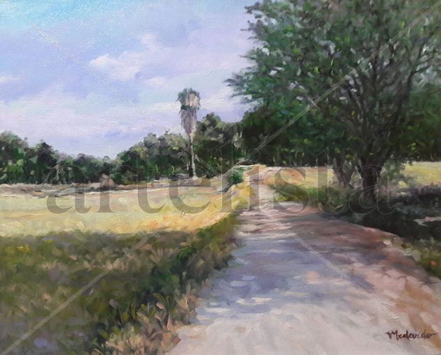 CAMPIÑA IQUEÑA Oil Canvas Landscaping