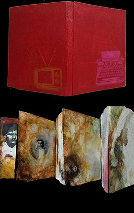 MEMORIAS DEL INDIVIDUALISMO( LIBRO DE ARTISTA, DETALLES DE PAGINAS)