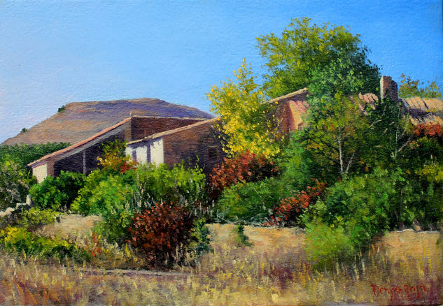 El viejo molino Oil Paper Landscaping